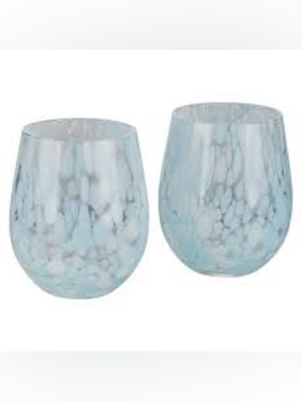 New in Box
Crofton Blue Confetti Tumbler Glassware 2pk